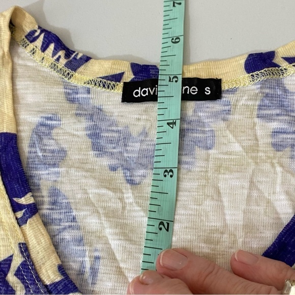 DAVID CLINE - OMBRE - MULTICOLORED FIT & FLARE T-SHIRT STYLE COMFORT  DRESS B3 - Picture 6 of 10